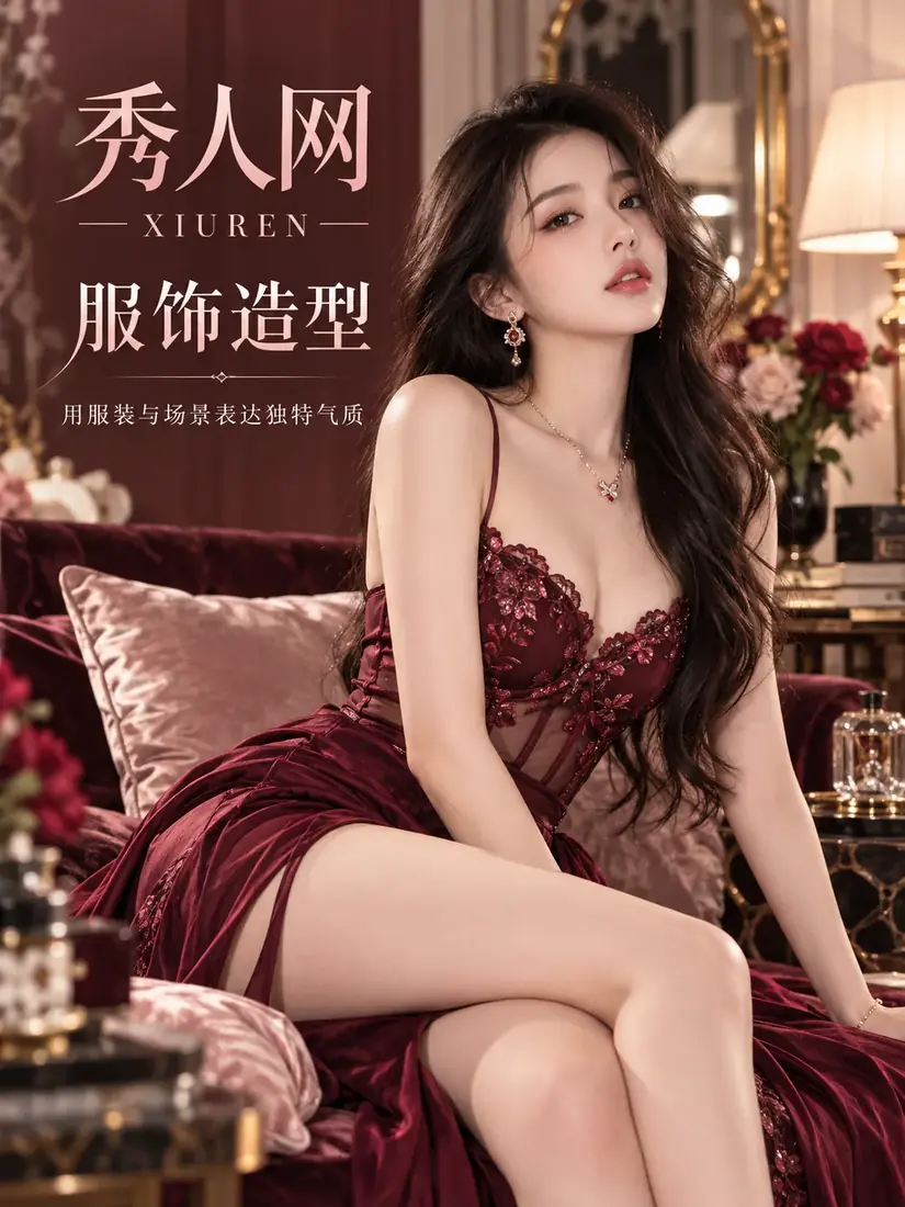 服饰造型主题摄影画面